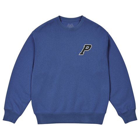 Palace P3 STITCH CREW CLASSY BLUE