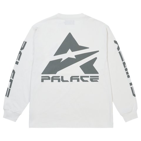 Palace PALACE AVIREX LONGSLEEVE WHITE - Colorway