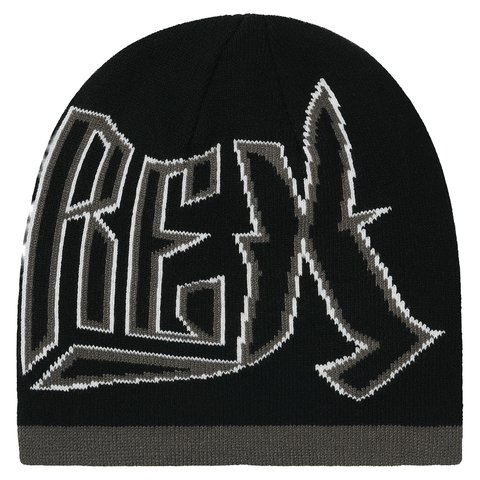 Palace PALACE AVIREX NEIN CUFF BEANIE BLACK - Colorway