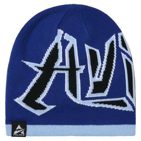 Palace PALACE AVIREX NEIN CUFF BEANIE BLUE