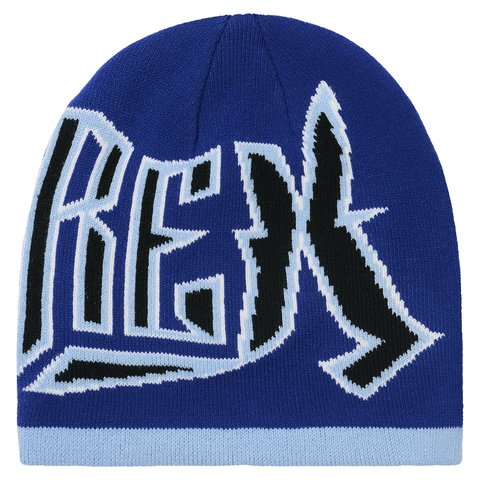 Palace PALACE AVIREX NEIN CUFF BEANIE BLUE - Colorway
