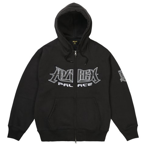 Palace PALACE AVIREX ZIP HOOD BLACK