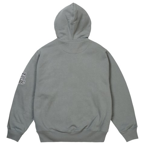 Palace PALACE AVIREX ZIP HOOD CHARCOAL - Colorway
