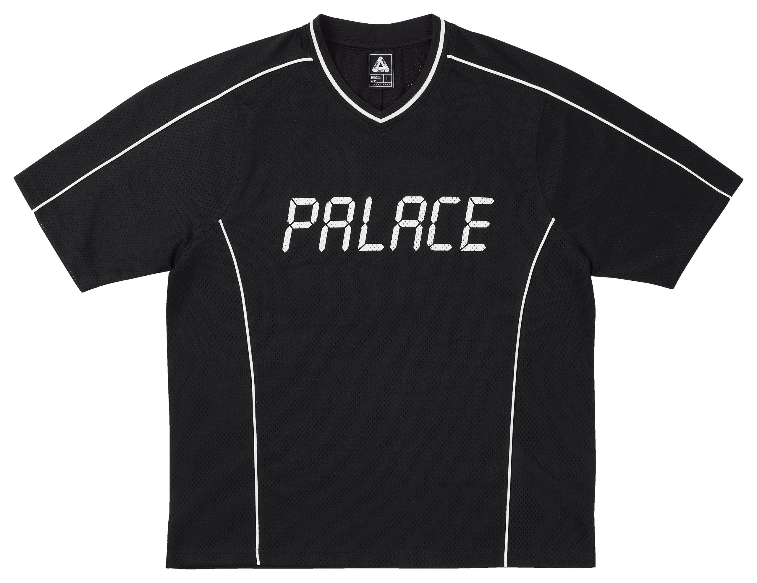 PALACE LUV U MESH JERSEY BLACK