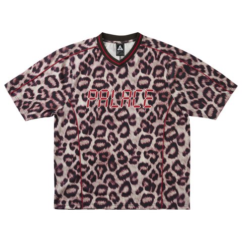 Palace PALACE LUV U MESH JERSEY LEOPARD
