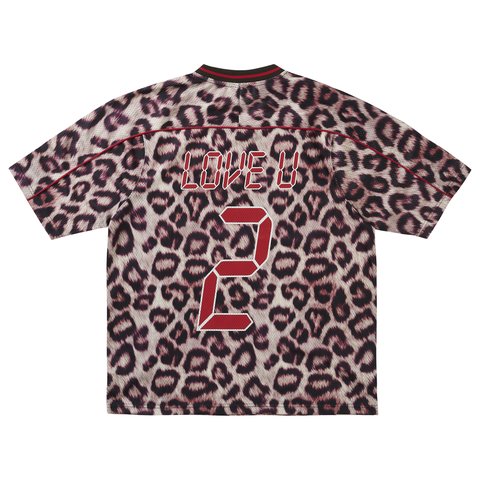 Palace PALACE LUV U MESH JERSEY LEOPARD - Colorway