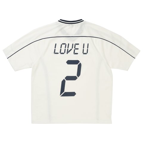Palace PALACE LUV U MESH JERSEY WHITE - Colorway