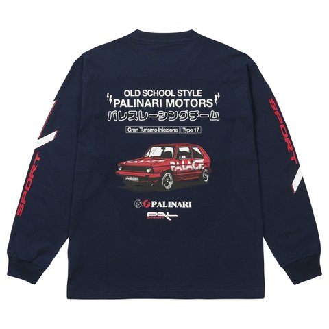 Palace PALINARI LONGSLEEVE NAVY - Colorway
