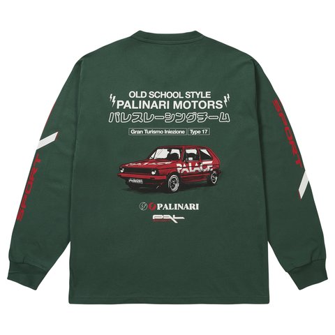 Palace PALINARI LONGSLEEVE RACEY GREEN - Colorway