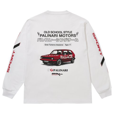 Palace PALINARI LONGSLEEVE WHITE - Colorway