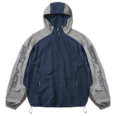 Palace PIPED SHELL JACKET NAVY