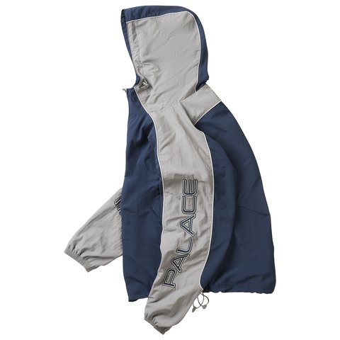 Palace PIPED SHELL JACKET NAVY - Colorway