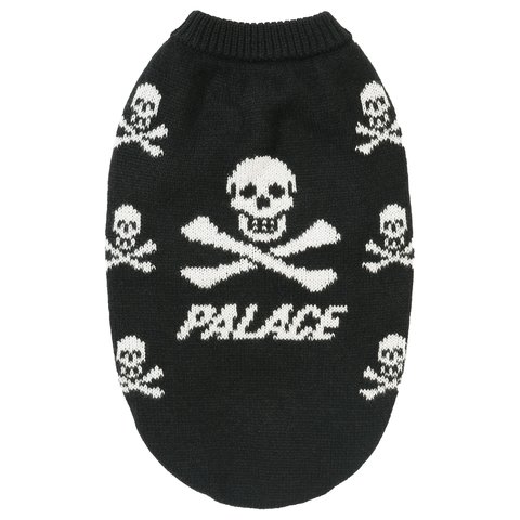 Palace PIRATE DOG JUMPER BLACK