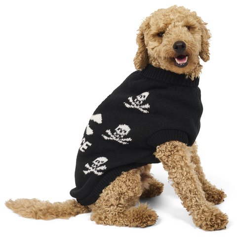 Palace PIRATE DOG JUMPER BLACK - Colorway
