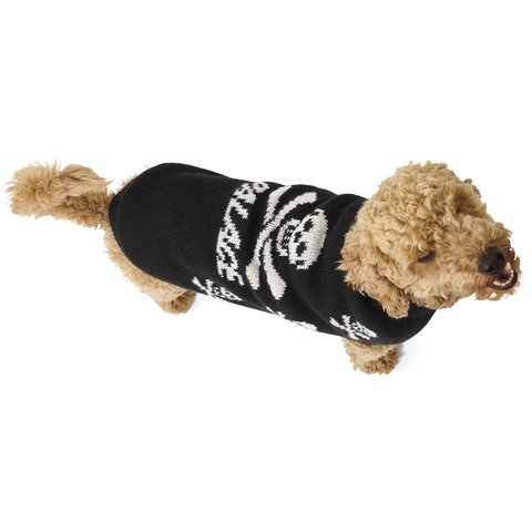 Palace PIRATE DOG JUMPER BLACK - Colorway