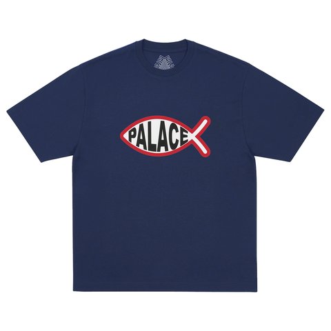 Palace PLAICE T-SHIRT NAVY