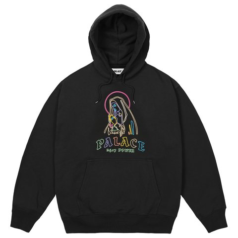 Palace PRAY FOR US HOOD BLACK