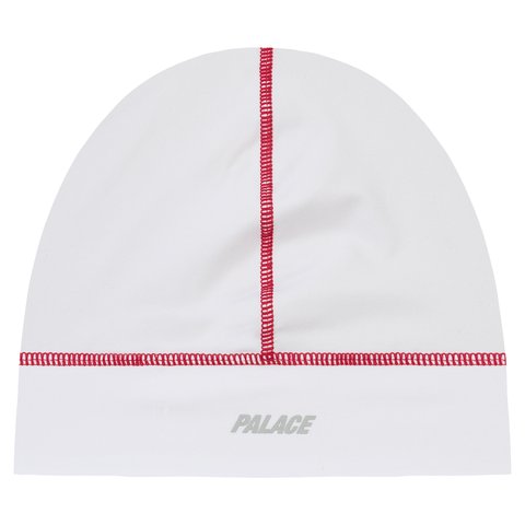 Palace RUN IT NEIN CUFF BEANIE WHITE