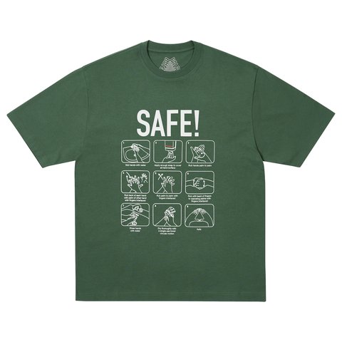 Palace SAFE T-SHIRT RACEY GREEN
