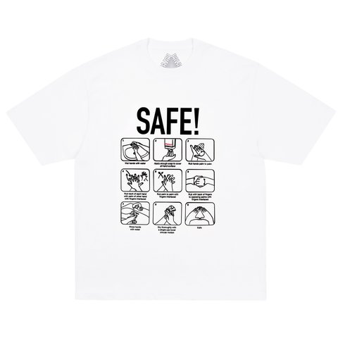 Palace SAFE T-SHIRT WHITE