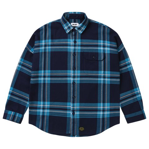 Palace SURPLUS FLANNEL SHIRT NAVY