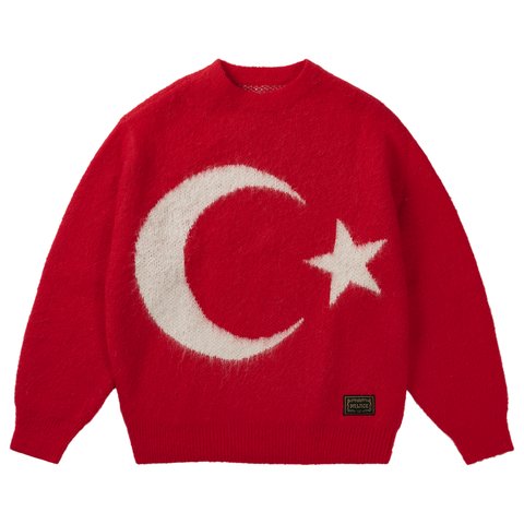 Palace TOO HAIRY FLAG KNIT TURKEY
