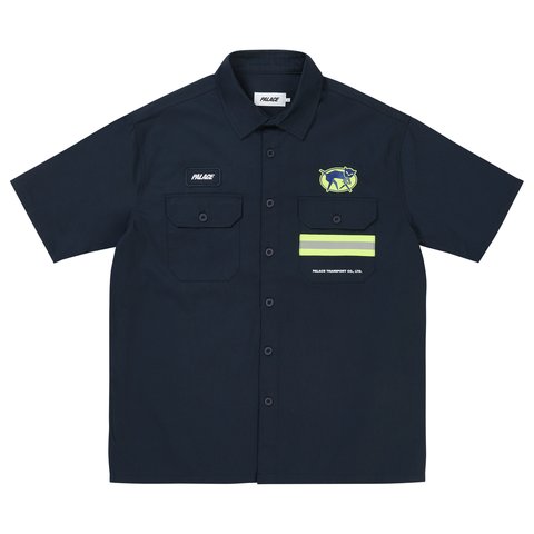 Palace TRANSPORT SHIRT NAVY 1 V1