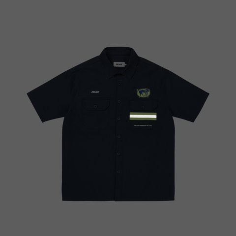 Palace TRANSPORT SHIRT NAVY - Colorway