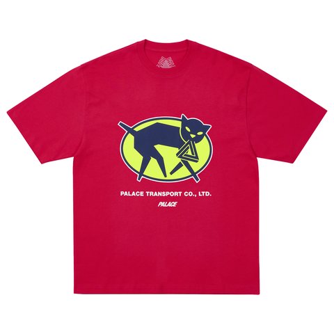 Palace TRANSPORT T-SHIRT RACEY RED