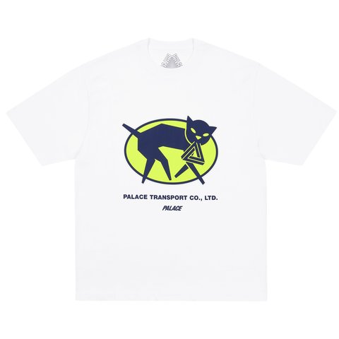 Palace TRANSPORT T-SHIRT WHITE