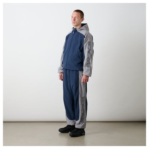 Palace PIPED SHELL JOGGER NAVY - Style 5