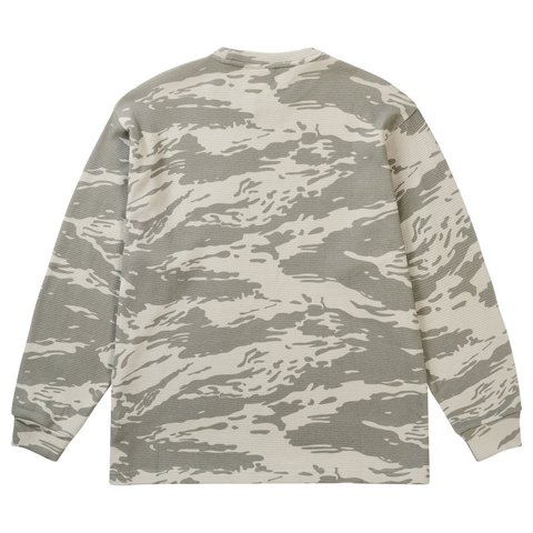 Palace DOVE STAMP WAFFLE LONGSLEEVE SNOW CAMO - Style 5