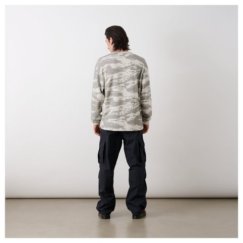 Palace DOVE STAMP WAFFLE LONGSLEEVE SNOW CAMO - Style 5