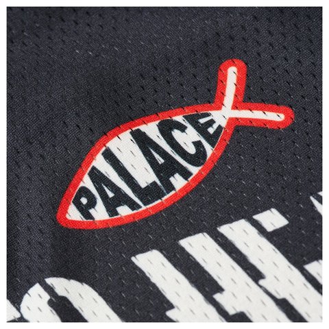 Palace HIGHWAY TO HEAVEN JERSEY BLACK - Style 5