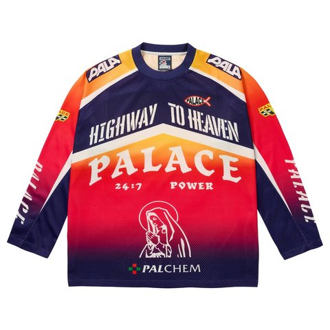 Palace HIGHWAY TO HEAVEN JERSEY MULTI - Style 5