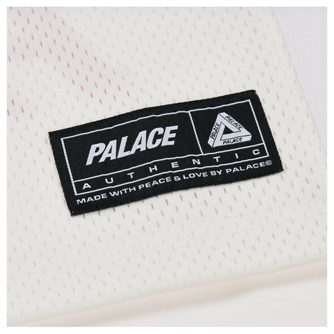 Palace MESH TEAM JERSEY WHITE - Style 7