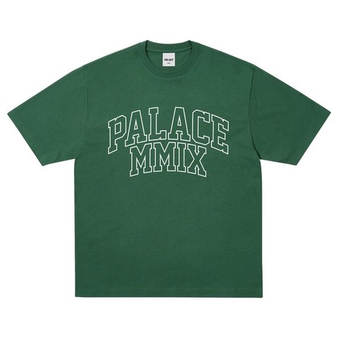 Palace MMIX HEAVY SLUB T-SHIRT RACEY GREEN - Style 1