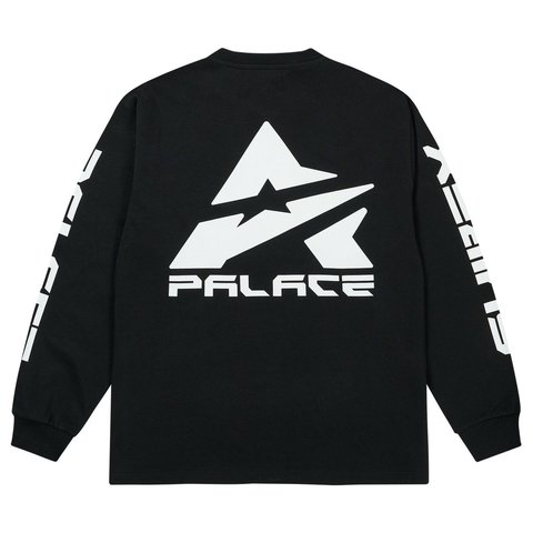 Palace PALACE AVIREX LONGSLEEVE BLACK - Style 2