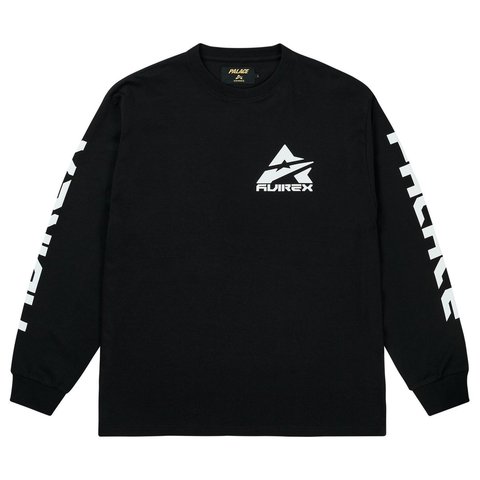 Palace PALACE AVIREX LONGSLEEVE BLACK - Style 2