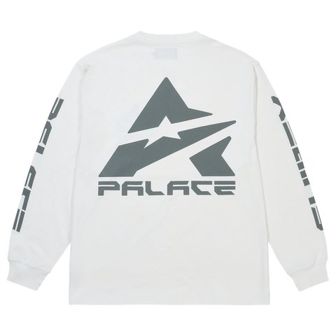 Palace PALACE AVIREX LONGSLEEVE WHITE - Style 2