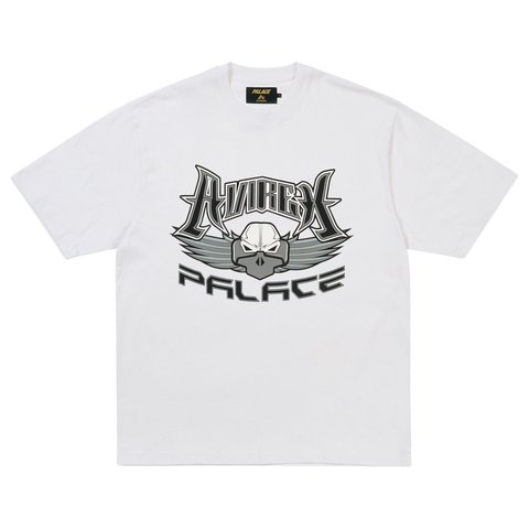 Palace PALACE AVIREX T-SHIRT WHITE - Style 3