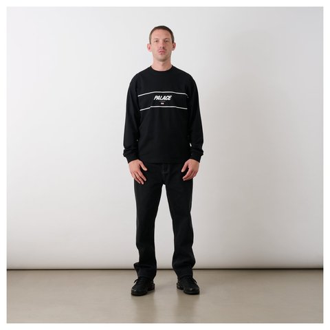 Palace PALACE LONDON LONGSLEEVE BLACK - Style 3