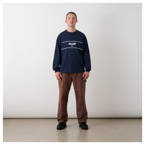 Palace PALACE LONDON LONGSLEEVE NAVY - Style 3