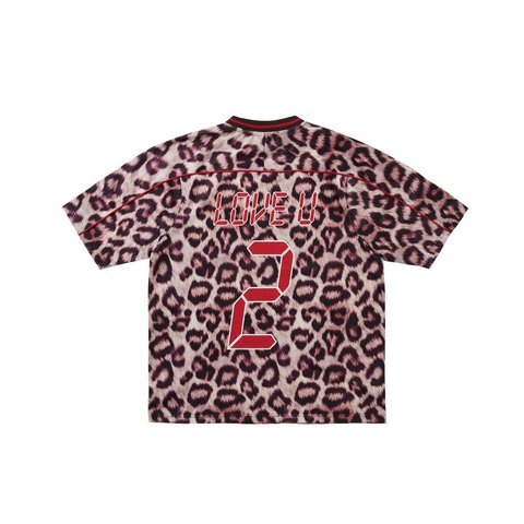 Palace PALACE LUV U MESH JERSEY LEOPARD - Style 5
