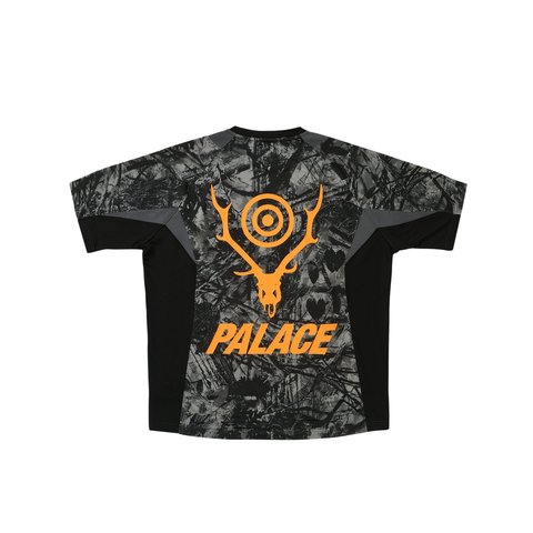 Palace PALACE SOUTH2 WEST8 JERSEY BLACK CAMO - Style 5