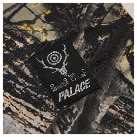 Palace PALACE SOUTH2 WEST8 JERSEY OLIVE CAMO - Style 5