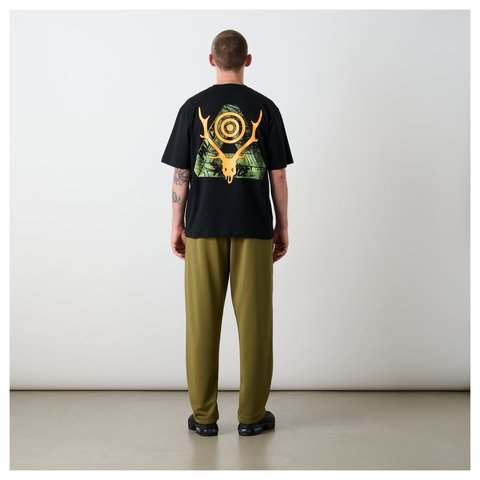 Palace PALACE SOUTH2 WEST8 STAG-FERG T-SHIRT BLACK - Style 4