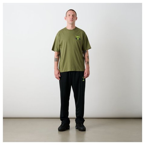 Palace PALACE SOUTH2 WEST8 STAG-FERG T-SHIRT OLIVE - Style 4