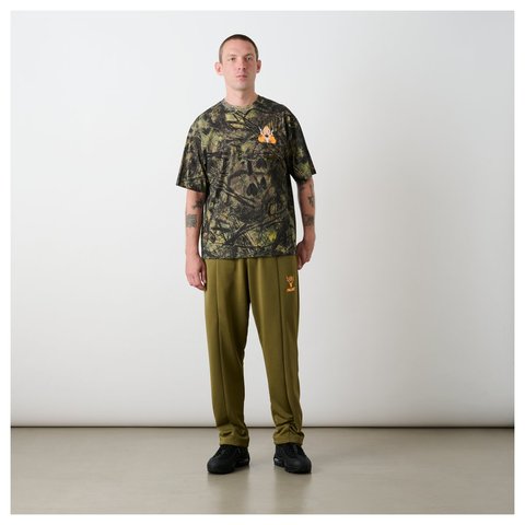 Palace PALACE SOUTH2 WEST8 STAG-FERG T-SHIRT OLIVE CAMO - Style 4