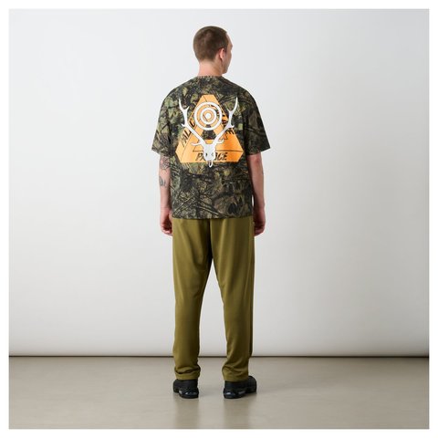 Palace PALACE SOUTH2 WEST8 STAG-FERG T-SHIRT OLIVE CAMO - Style 4